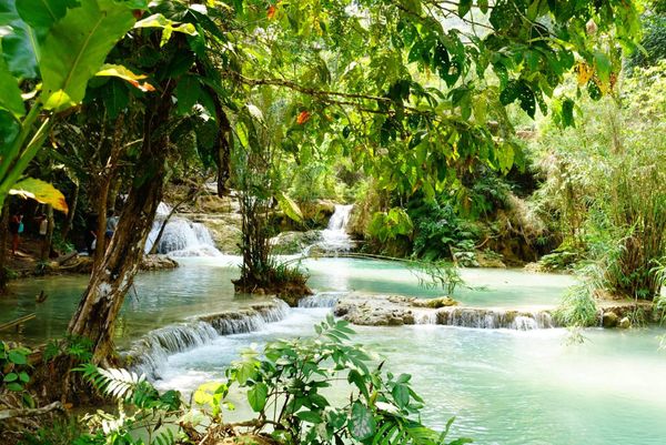 Luang Prabang, Laos: Waterfalls, schools and glittering temples